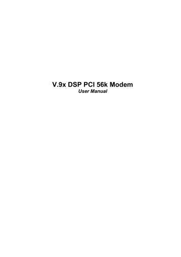 ActionTec 56K External Call Waiting Modem Installation Drivers for PC ActionTec 56K External Call Waiting Modem Installation Drivers for Mac